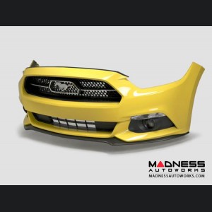 Ford Mustang AC Front Chin Splitter by Anderson Composties - Carbon Fiber